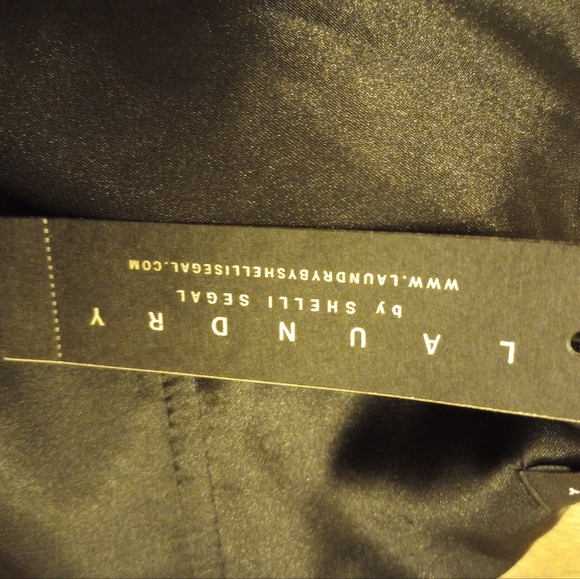 Laundry by Shelli Segal evening dress, black, NWT size 10 strapless - Picture 4 of 10